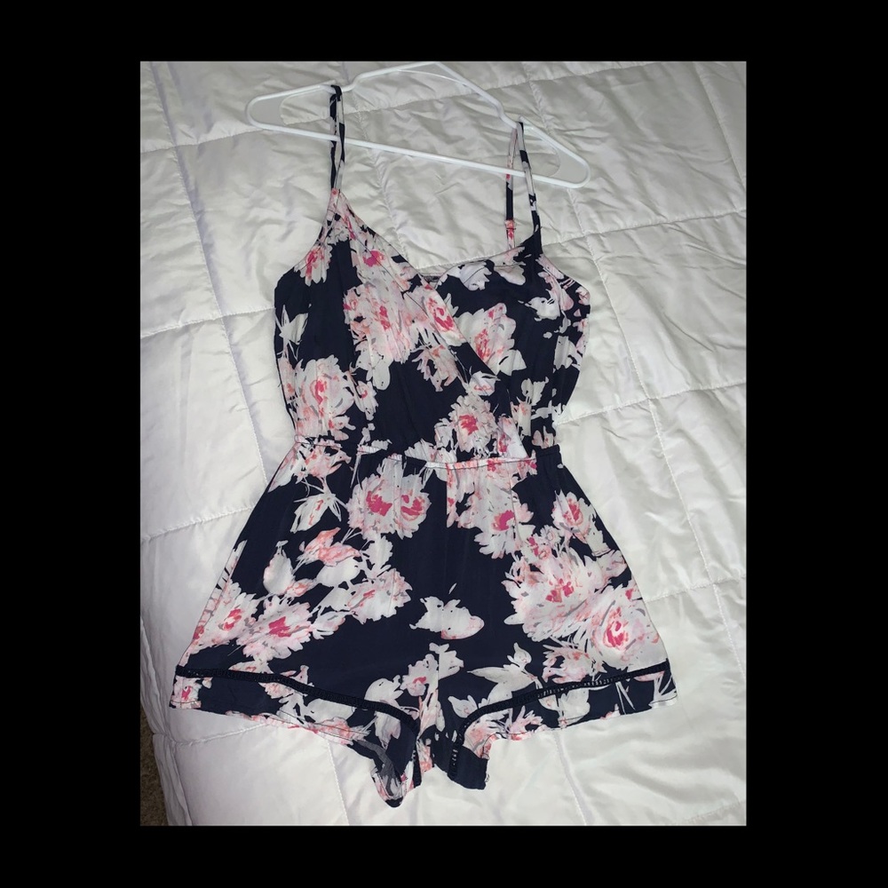 Floral Bebop romper